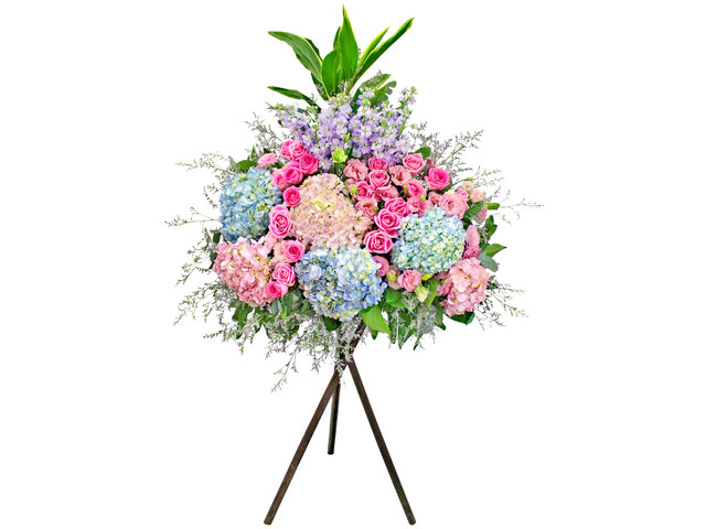 Flower Basket Stand - Opening flower basket A3 - L154117 Photo