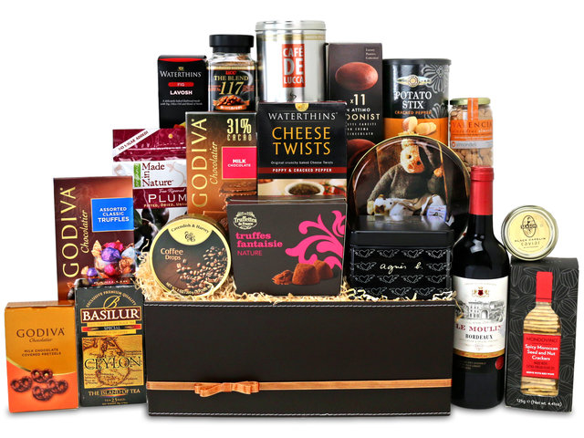 Wine n Food Hamper - Luxury Permium Chocolate And Food Hamper FH15 - L135710 Photo