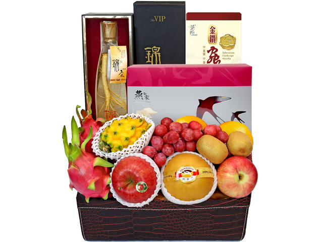 禮物籃Hamper - 養生健康保健水果禮籃 R3 - HR1121A2 Photo